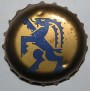 Kronkorken Calanda Schweiz 1976 1970er gold