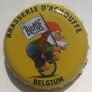 Kronkorken Brasserie d'Achouffe Belgien 2017 2010er gelb Brasserie d'Achouffe Belgium Blonde