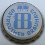 Kronkorken Bayreuther Deutschland 2023 2020er weiß BAYREUTHER BRAUHAUS