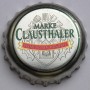 Kronkorken Clausthaler Deutschland 2002 2000er silber Marke Clausthaler premium alkoholfrei