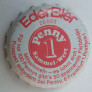 Kronkorken Eder Deutschland 1973 1970er weiß 1 Penny Sammel-Wert EderBier 25003 Mitsammeln - Es lohnt sich! Für nur 100 Pennys gibts 50 spannende Farbbilder Prospekt anfordern bei Penny, 6 Frankfurt 1, Postfach 1