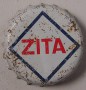 Kronkorken ZITA Griechenland 1980 1980er weiß ΖΙΤΑ ΤΑΣΟΣ ΖΟΥΡΝΤΟΣ & ΥΙΟΣ