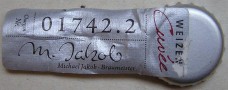 Kronkorken Duckstein Weizen Cuvée Deutschland 2014 2010er silber Chargen Nr. Michael Jakob Braumeister