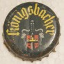 Kronkorken Königsbacher Deutschland 1970 1970er grün Königsbacher 1689