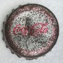 Kronkorken Coca-Cola Deutschland 1980 1980er silber Abgefüllt in Freigericht-Somborn Freigerichter Getränke-Fabrik Karl Gutmann Mit Genehmigung der Coca-Cola GmbH Essen