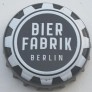 Kronkorken Berliner Bierfabrik Deutschland 2014 2010er schwarz Bier Fabrik Berlin