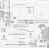 PC Komponenten KA 6100 FIC VIA Apollo PrRO VT82C691 VT82C596