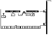 Kontroller Diverse BI-030C ISA 16 Bit