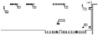 Kontroller Longshine LCS-6611/W ISA 16 Bit