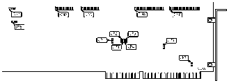 Kontroller Longshine LCS-6620TX REV. 2 ISA 16 Bit