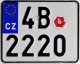 Nummernschilder / Kfz-Kennzeichen Tschechische Republik 2004 2000er