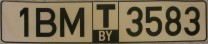 Nummernschilder / Kfz-Kennzeichen Weißrussland 2010 2010er