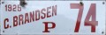 Nummernschilder / Kfz-Kennzeichen Argentinien 1925 1920er Buenos Aires