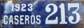 Nummernschilder / Kfz-Kennzeichen Argentinien 1923 1920er Buenos Aires