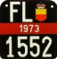 Nummernschilder / Kfz-Kennzeichen Liechtenstein 1970 1970er
