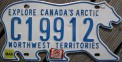 Nummernschilder / Kfz-Kennzeichen Kanada 1991 1990er Northwest Territories