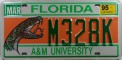 Nummernschilder / Kfz-Kennzeichen USA 1995 1990er Florida FL