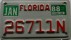 Nummernschilder / Kfz-Kennzeichen USA 1986 1980er Florida FL