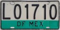 Nummernschilder / Kfz-Kennzeichen Mexiko 1999 1990er Distrito Federal Taxi