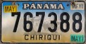 Nummernschilder / Kfz-Kennzeichen Panama 2001 2000er