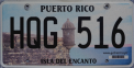 Nummernschilder / Kfz-Kennzeichen Puerto Rico 2007 2000er