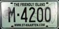 Nummernschilder / Kfz-Kennzeichen Niederländische Antillen 2003 2000er St. Maarten