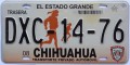 Nummernschilder / Kfz-Kennzeichen Mexiko 2005 2000er Chihuahua